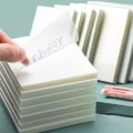 Miniatyrbild 2 av 8: 50sheets Transparent Postat det Sticky Notepads Anteckningsblock Posits M