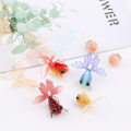 Miniatyrbild 6 av 8: Lyx Resin e Goldfish Charms hängsmycke för örhänge halsband DIY A2
