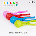 Miniatyrbild 1 av 8: Snowball Maker Clip barn utomhus vinter snö sand form verktyg A10