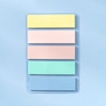 Miniatyrbild 1 av 8: Morandi Color Sticky Notes Waterproof Planner Stickers Message A2