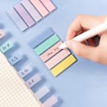 Miniatyrbild 4 av 8: Morandi Color Sticky Notes Waterproof Planner Stickers Message A2