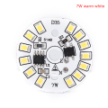 Miniatyrbild 1 av 8: LED-lampa Patch Lamp SMD Plate Circular Module Light Source Plat 7w warm white