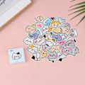 Miniatyrbild 2 av 8: 45st Cat Stickers för flaskor Bärbar telefon DIY Dagbok Scrapbook