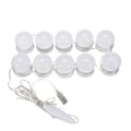 Miniatyrbild 7 av 8: Hollywood Style LED-lampor Sminkbord USB 10pcs