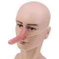 Miniatyrbild 4 av 8: Latex Lång Nos Lång Pinocchio Nose Rekvisita i trä Barnleksak