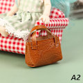 Miniatyrbild 1 av 8: 1Pc e Miniatyr dockväska Leksaker för 1/6 BJD 30cm dockhus A A2