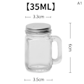 Miniatyrbild 1 av 8: 35/120/180ML Picknick Spice Glasflaska Transparent Glas Honung A1