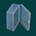 Miniatyrbild 8 av 8: Transparent förvaringslåda i plast Kvadratisk småföremål Case