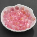 Miniatyrbild 8 av 8: 50st 12mm Glaskulor Kulor Charms Clear Pinball hine Hem B