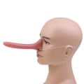 Miniatyrbild 3 av 8: Latex Lång Nos Lång Pinocchio Nose Rekvisita i trä Barnleksak