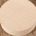 Miniatyrbild 8 av 8: Round Wood Light Base USB med strömbrytare LED Light Rotating Displa Multicolor light