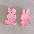 Miniatyrbild 1 av 8: 3D Cartoon Cookie ters Grönsaksfruktsmörgås ter Bakning Kitc C