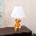 Miniatyrbild 4 av 8: 1:12 Dockhus Miniatyr LED Light e Bear Bordslampa Home Light
