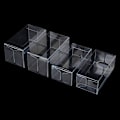 Miniatyrbild 4 av 8: 1Set 1:64 Bilmodell Display Box Transparent case PVC 5Pcs-4.1*4.3*8.2cm