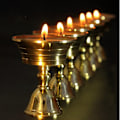 Miniatyrbild 2 av 8: Multi-Size gyllene kopparlegering Ljusstake Ljusstake Candel A5