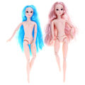 Miniatyrbild 7 av 8: 30CM BJD Docka Vackra Princess Dolls Dockhuvud DIY Hårdocka A2