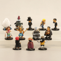 Miniatyrbild 4 av 8: 12st/ Set Monkey D. Luffy Nami Boa Hancock Roronoa Zoro Action