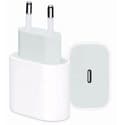 iPhone Charger Compatible with Apple 11/12/13/14/15/16/17. 20W USB-C Power Adapter. Vit white