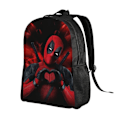 Pikkukuva 2 / 5: v406 Deadpool Lasten Reppu Alkiokoululaisille Kirjakassit Teini-ikäisille Pojille dmSJB406