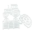 Traktor Halm Metall Skärformar Präglad Mall Diy Stansar Handhantverk