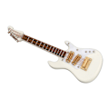 Miniatyrbilde 4 av 8: Musikkinstrument Slagstift Trendy Gitarform Miniatyr Brosjenål med Oppbevaringsboks for Festdekorasjoner