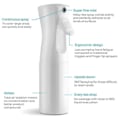 Miniatyrbild 3 av 5: Hårstyling Spray - 200ml Vit Salong Hårspray Flaska