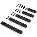 Miniatyrbild 1 av 8: M Lok Picatinny Rail 5 7 9 11 13 Slots Mlok Scope Mount Weaver Nylon Picatinny Side Rail 0.3