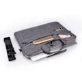 Pikkukuva 5 / 5: Tech-Protect Pocketbag -läppärilaukku 14\" harmaa