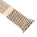 Miniatyrbilde 3 av 6: Apple Watch SE 40mm Armbånd Milanese Loop Roségull Svart