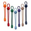 Miniatyrbild 5 av 7: Elastic Shoelaces with Drawstring - No more tying shoes - Solid Color 1. Röd (1 par)