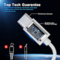 Miniatyrbillede 5 af 7: Oplader til Samsung - Hurtigoplader - Adapter + Kabel 20W USB-C Hvid 3-Pak Samsung（NT） 3-Pak 3-Pack Samsung