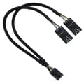 Miniatyrbilde 1 av 5: RGB-splitter for Corsair RGB HUB, Lighting Node Core og ICUE Commander CORE XT 4-pin hann til hunn-Yvan