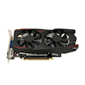 Pikkukuva 1 / 8: Dual Fan Näytönohjain 4GB DDR5 128bit Nopea Jäähdytys Matala Melu Videopeli Näytönohjain Siru Pöytätietokoneeseen GTX1050Ti 4GB DDR5 128bit 0.1