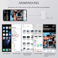 Miniatyrbild 4 av 5: Lightning USB OTG Ljudadapter 3-i-1 USB-läsare Adapter USB-adapter