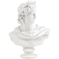Miniatyrbilde 2 av 6: 15 cm gresk klassisk replika Apollo hode byste statue romersk statue mytologi skulptur figur for skisse modell kunst tegning harpiks håndverk ornamenter Apollo# 6 Inch