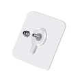 Miniatyrbild 4 av 5: Självhäftande väggmonteringsskruv 8-pack Transparent 12 mm