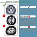 Miniatyrbillede 4 af 5: Støvsugerfilter Skumfilter til Bissell Letvægts Poseløs Støvsuger