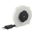 Automatic Retractable Power Cable Reel 102x18.5mm 220v Camping Cable Power Cord Reel for Global EU Plug