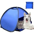 2026 latest explosion Beach awning, automatic shade tent with phone holder, blue, 70x50x45cm, for camping