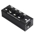 XLR 1x4 balanserad splitter och signalfördelningsbox