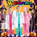 Pikkukuva 8 / 8: Lääkäriasu lapsille - Pusero, stetoskooppi, laboratoriotakki - Halloween-asu, ammattilaispäivän asu tytöille 3-12 vuotta 9-11 vuotta 9-11 Years Green