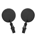25-26 Justerbara Cykelspeglar Backspeglar 2-pack Svart Svart