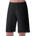 2025 Sateng Culottes Lingerie Shorts for Kvinner til Sengetid Black XXL
