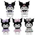 Miniatyrbillede 2 af 6: Søde My Melody Tegneserie Kuromi Plyslegetøj Klassisk Sort Klassisk Sort classic black