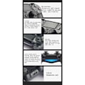 Miniatyrbillede 3 af 5: PS4-controller med touchpad og seksakset vibration PS4 ha—ca S