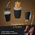 Miniatyrbilde 7 av 8: Automatisk Snack Dispenser Hold fingrene rene Snack Dispenser for tørket frukt Red