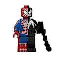 Pikkukuva 2 / 5: 8 kpl/setti Superhero Series -minifiguurien rakennuspalikkasetti, Venom Spiderman Mini Action Figures -lelut faneille lahjaksi yli 3-vuotiaille lapsille pojille ja tytöille