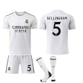 Miniatyrbild 1 av 2: 2025-2026 Real Madrid Hemma Barn Vuxen Fotbollströja Kit Nr.5 Bellingham No.5 Bellingham XL