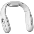 Bærbar 3000mAh Mini Halsventilator Genopladelig Bladløs Sammenklappelig Luftkølerventilator White One Size