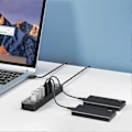 Miniatyrbild 3 av 5: USB-hubb Splitter Multi Hub USB 3.0 Adapter USB Flera Portar Strömadapter med Strömbrytare